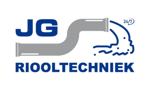 Het logo van J.G. Riooltechniek, uw hovenier voor in Vlaardingen