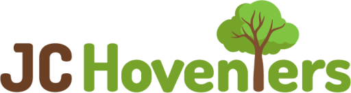 Het logo van JC Hoveniers, uw hovenier voor in Vlaardingen